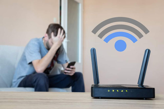You should be near your router