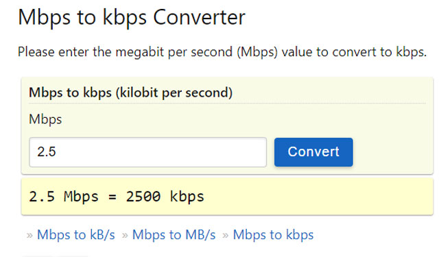 Convert Mbps To Kbps Download Speed An Ultimate Guide 2022 