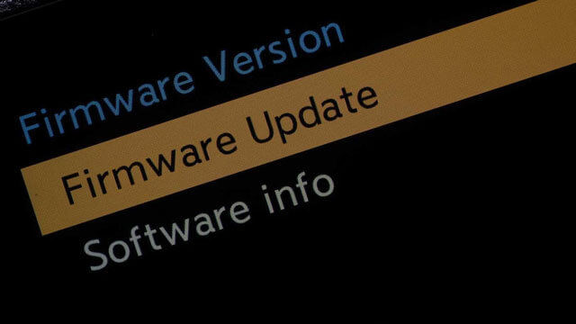 Update firmware