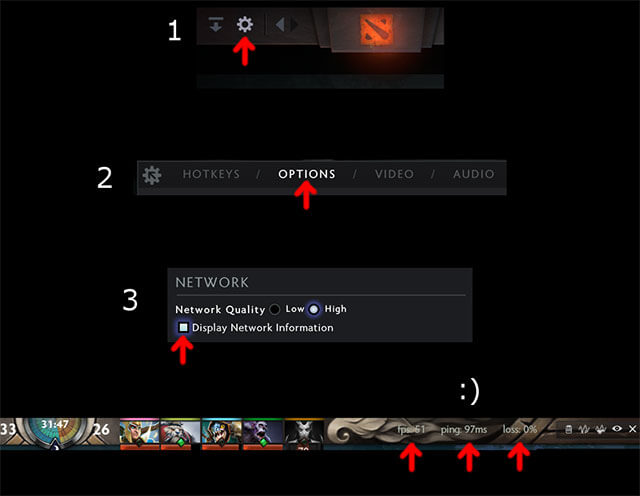 How to reduce ping Dota 2?