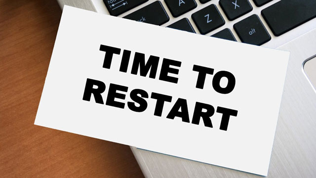The simplest solution is to restart your computer