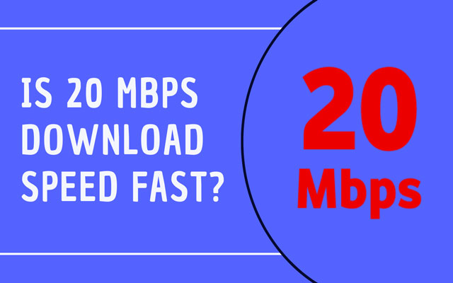 what is a fast mbps download speed