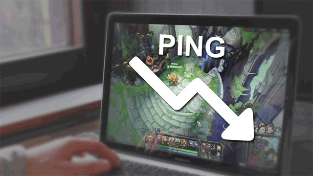 A low ping is required for an online gaming experience.