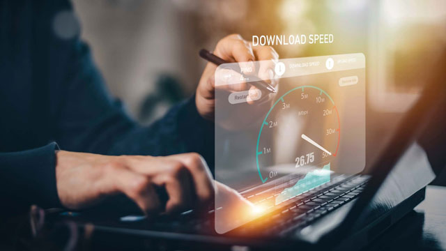 A download speed of 25Mbps is sufficient for online demand