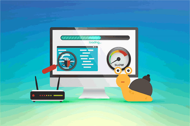 Actual download speed vs. speed test