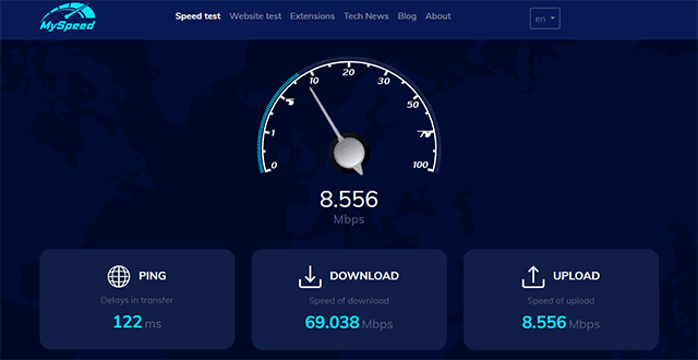 speedtest WIFI