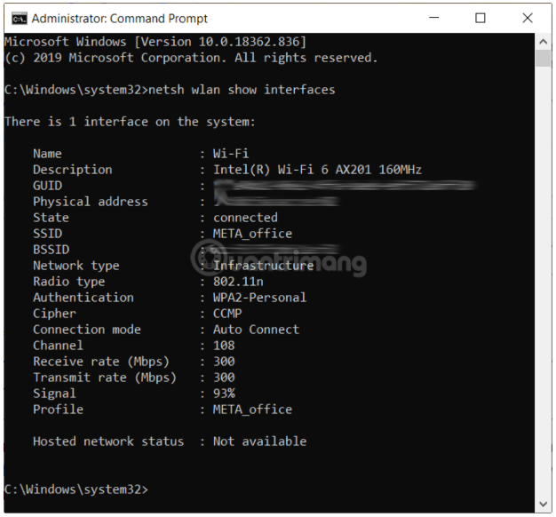 Download & upload speed check with cmd