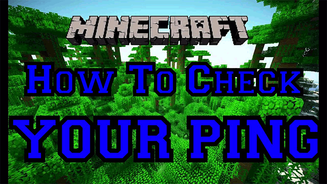 How to check your ping in Minecraft?