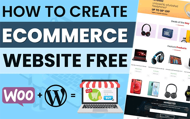 how-to-create-ecommerce-website-in-wordpress-free