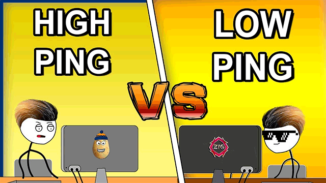 High ping vs. low ping