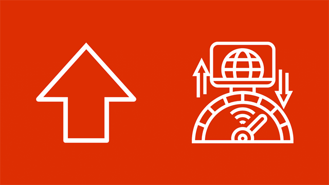 Upgrade internet plan for better speeds