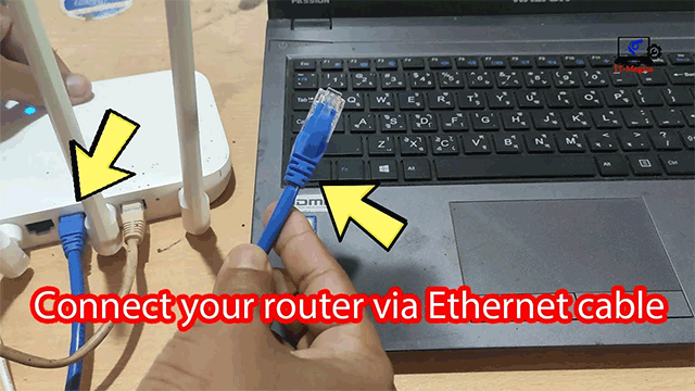 Using Ethernet cables