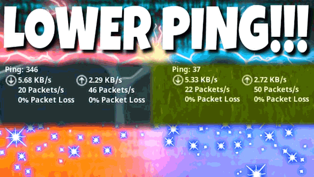 How to improve ping in games?