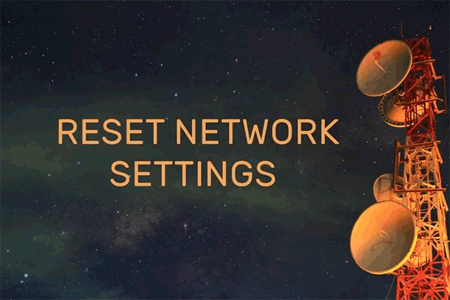 How to reset mobile network settings?