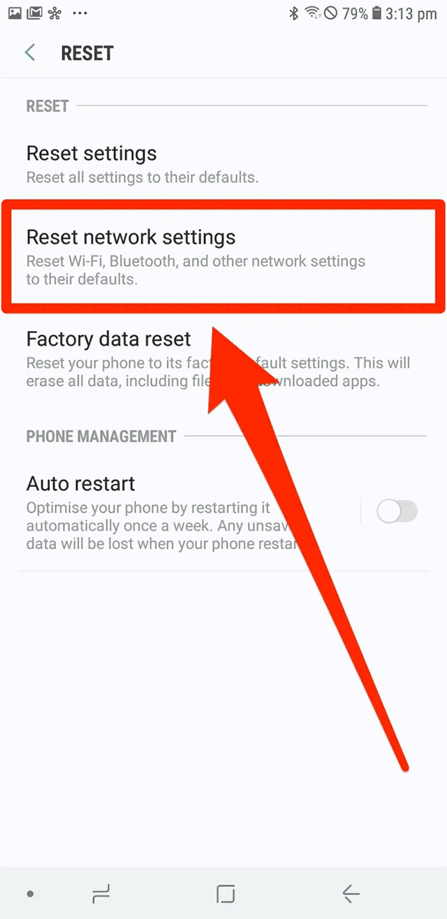 Ways to reset network settings for Android users