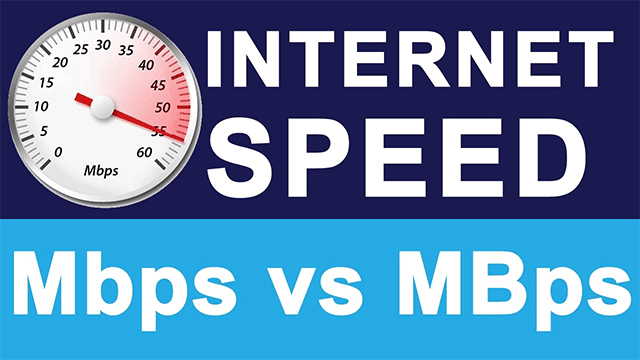 Differences between Mbps vs MBps