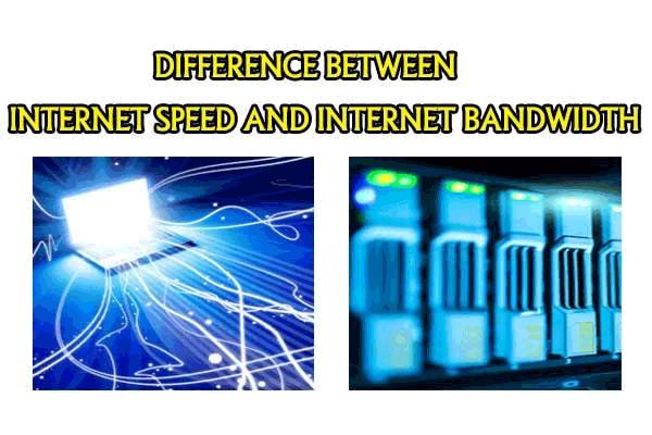 Differences between bandwidth vs speed