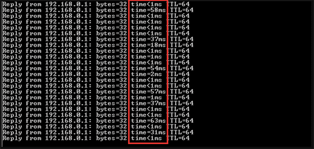 Ping cmd command