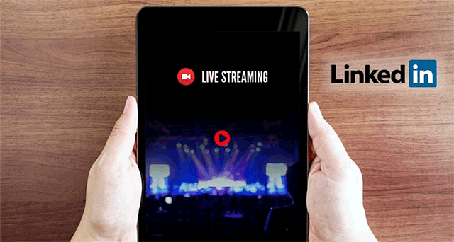 Live streaming on LinkedIn