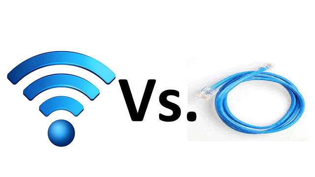 Wireless vs wired networks