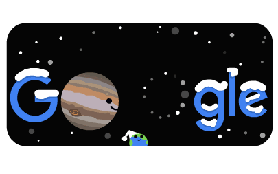 Google Doodle celebrates Winter Solstice 2020 & the Great Conjunction