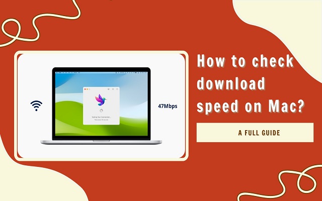 how to check download speed on mac