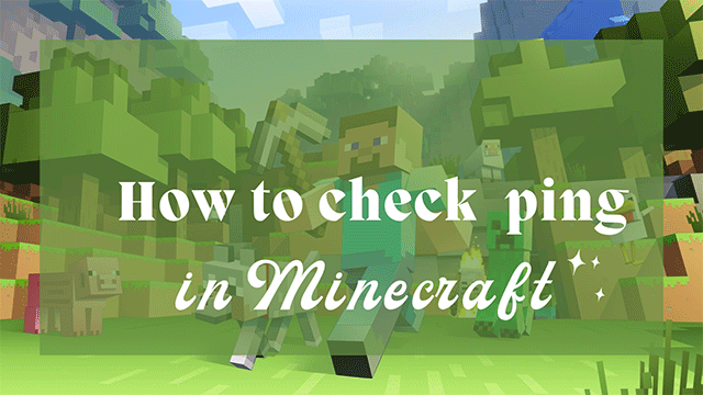 How to check ping in Minecraft?
