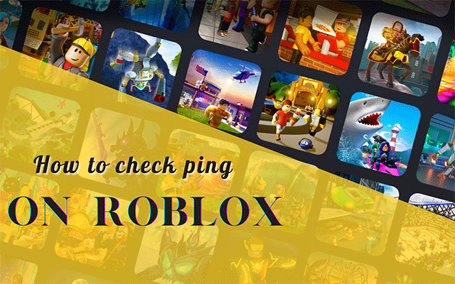 How to check ping on Roblox?