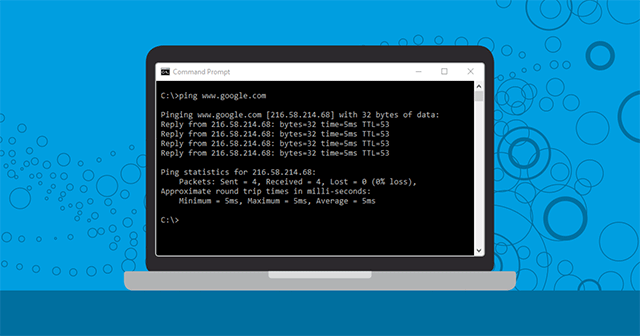 Ping can troubleshoot connectivity