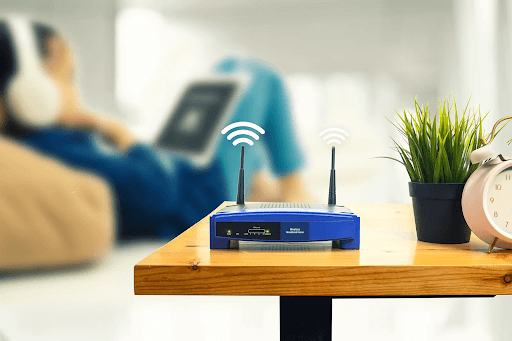 You should stay close to your router