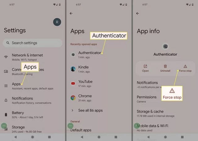 Stop apps from running in the background on Android
