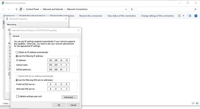 Reset your DNS server to a reliable DNS server