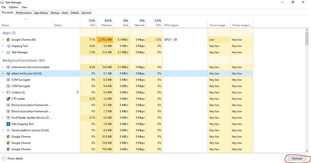 A good way to increase PC download speed is close apps that aren't in use