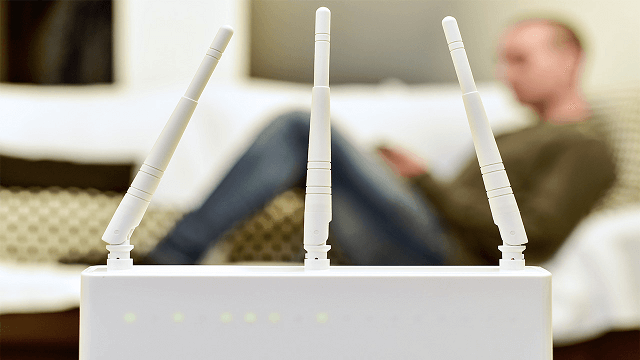 Place your device near the router to get the strongest signals