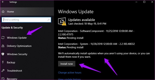 Update your Windows to have a better download experience