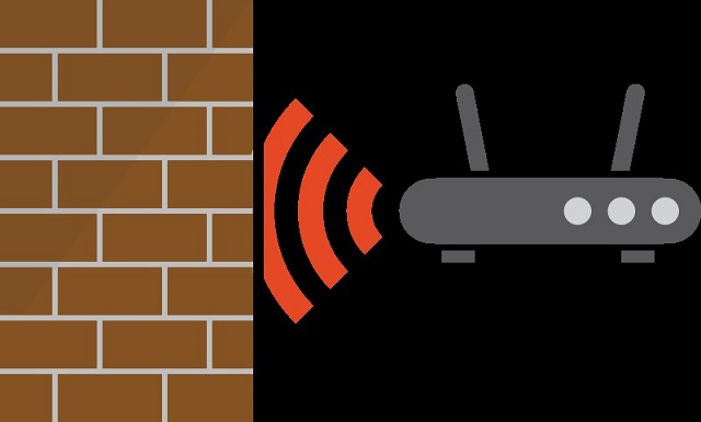 Wall is a kind of WiFi interference
