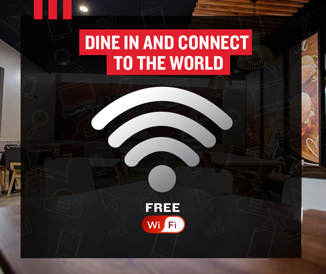 KFC offers free WiFi 