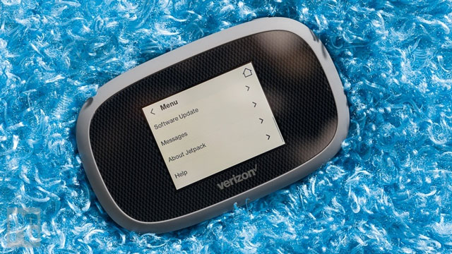 A mobile hotspot device