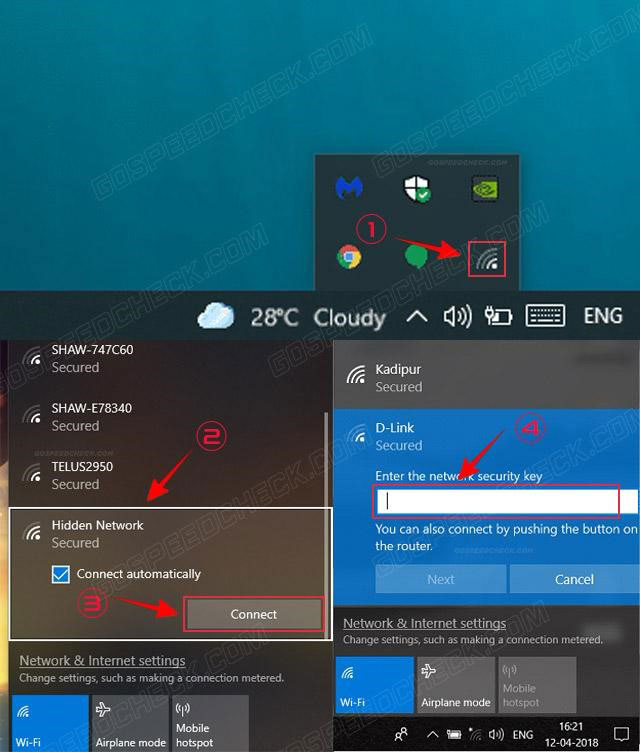 Connecting to WiFi on Windows