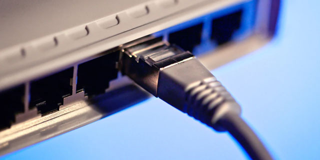 Connect the Internet using an Ethernet cable