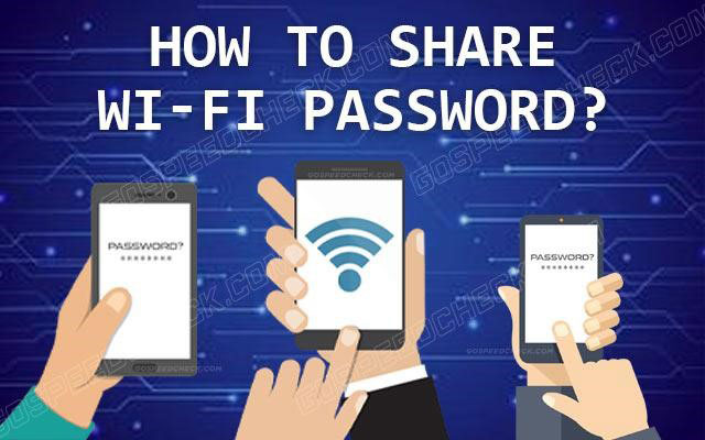 How to share a WiFi password?