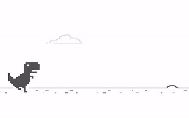 Google Chrome dinosaur game