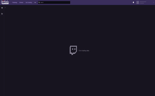 Internet connection lost on Twitch