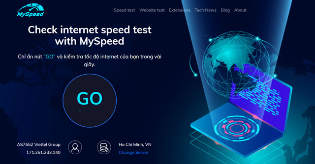 MySpeed - internet speed test