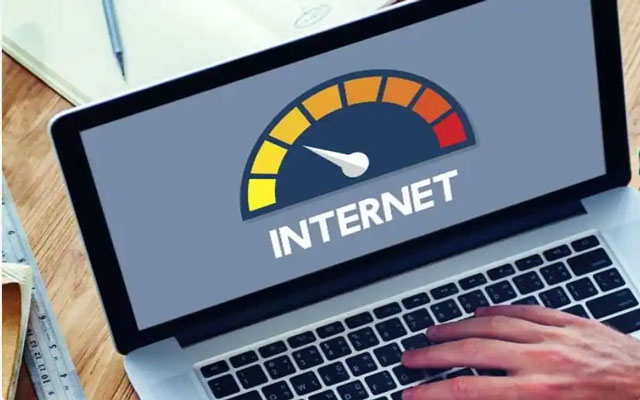 What is the average Mbps speed for internet?