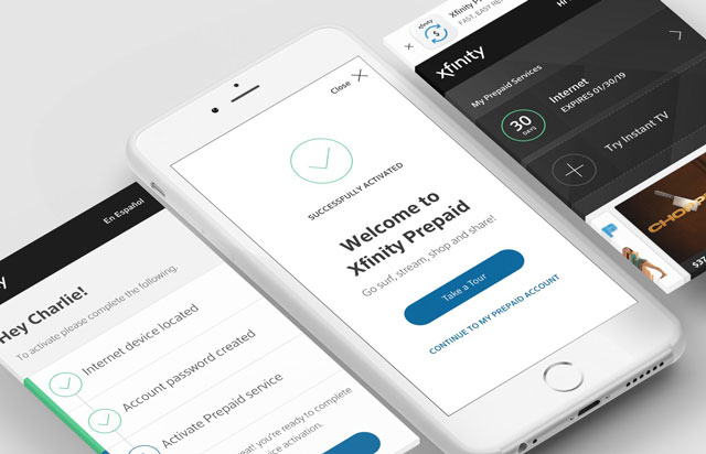 Xfinity Prepaid Internet App