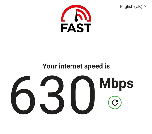 600 Mbps is a super fast Internet connection