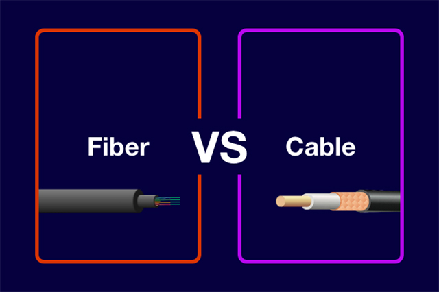 Fiber internet vs. cable internet