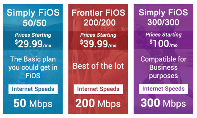 frontier internet business plans