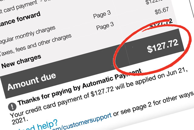 Going over data cap leads to higher Internet bills